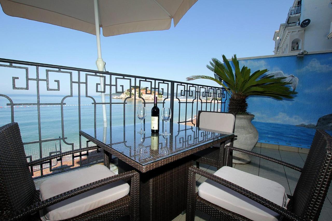 Studio Apartman Sveti Stefan 아파트 외부 사진